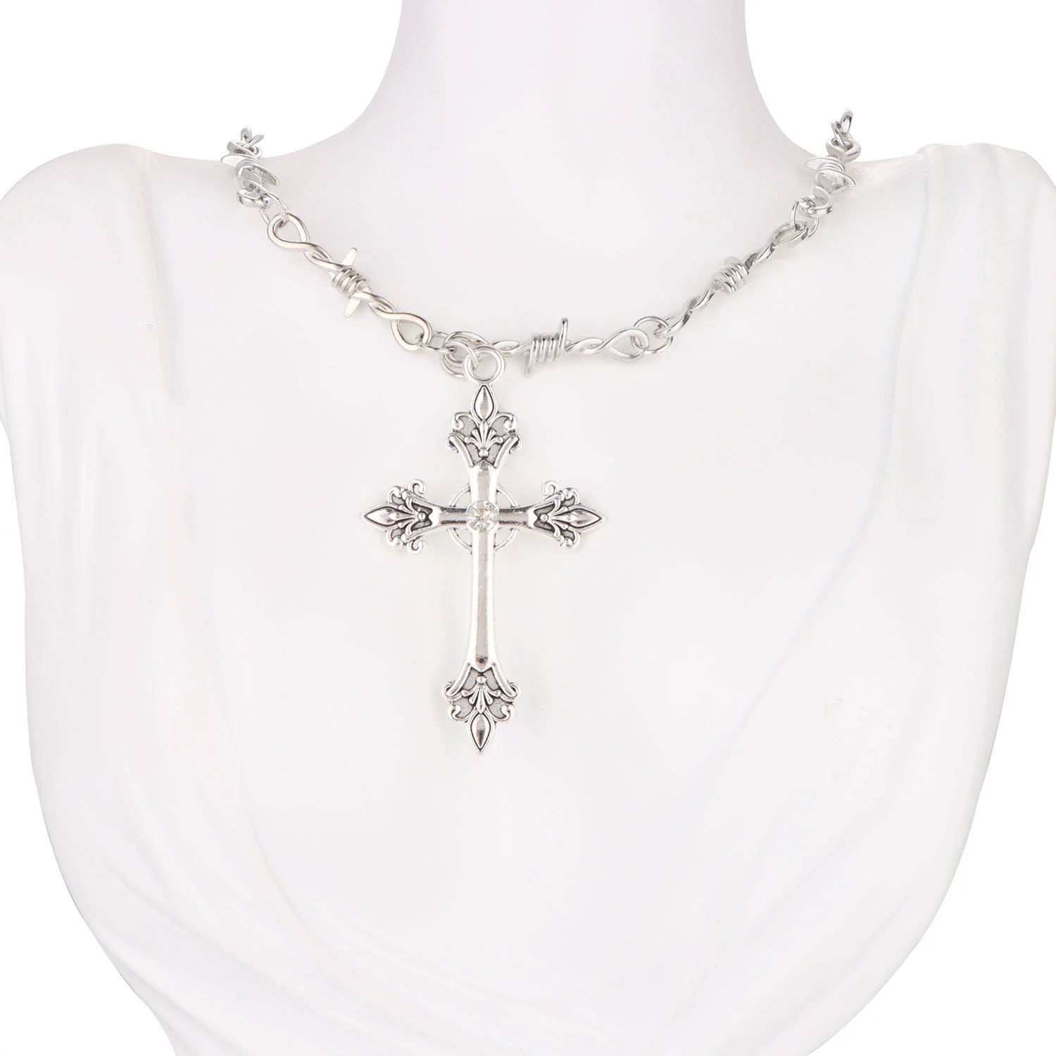 Handcrafted Gothic-Inspired Cross Earrings Featuring Custom Engraving Options