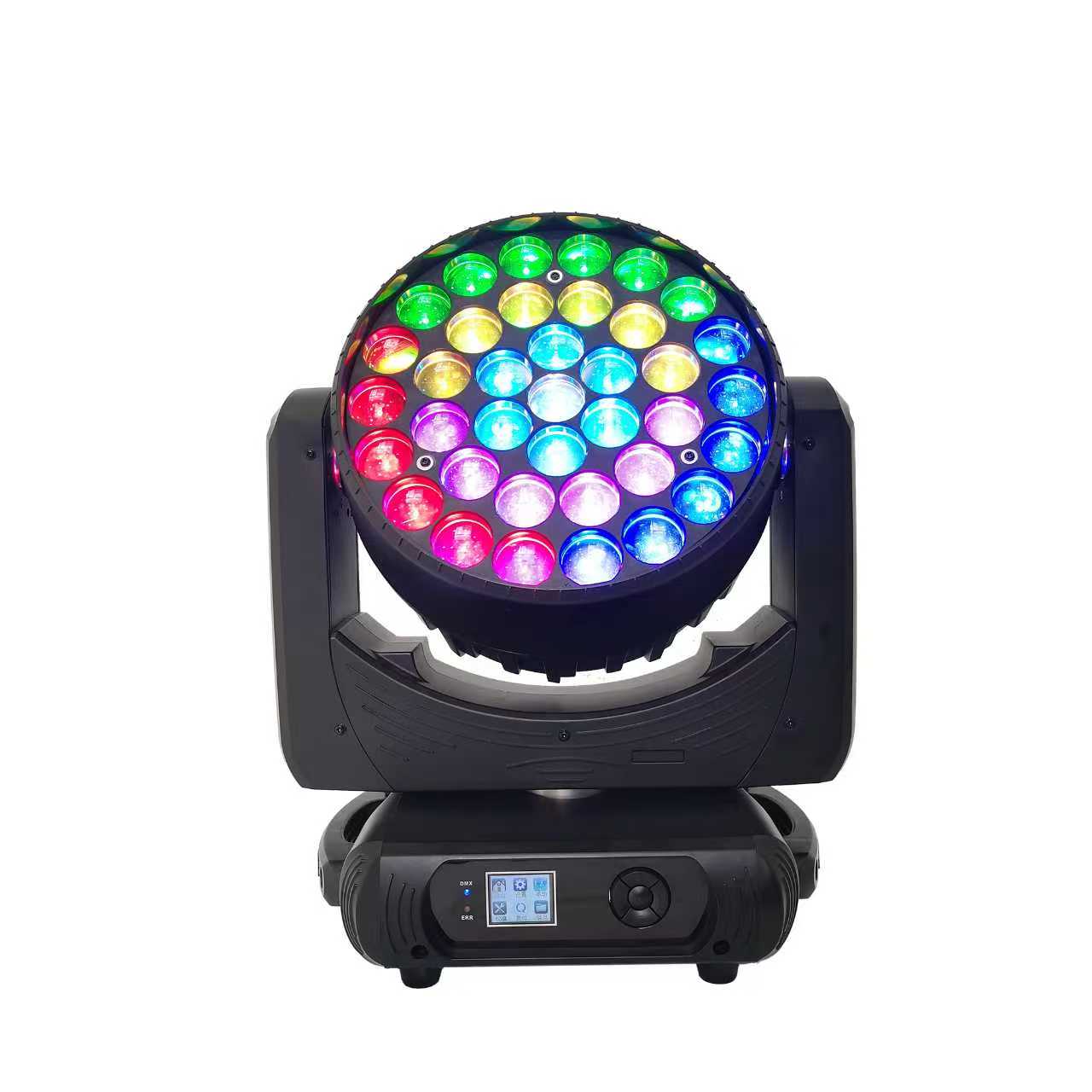 LED 15W RGB Color-Mixing Moving Head Spotlight for Event Venues Model: JQ0001