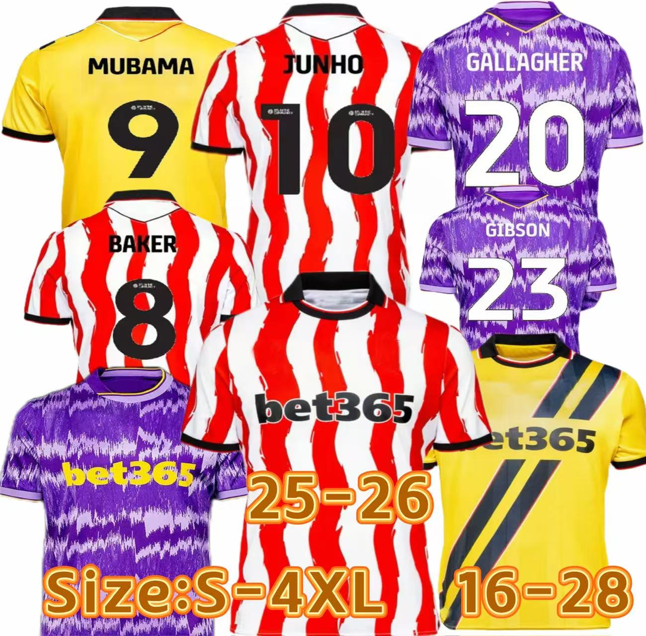 25 26 StokeS City soccer jerseyS 2025 2026 BAKER BAE WILMOT MANHOEF MANHOEF GALLAGHER JUNHO GIBSON TEZGEL AL-HAMADI LOWE MMAEE home away football shirts S-4XL