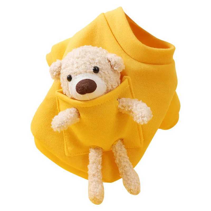 New Autumn and Winter Dog Jersey Sweater Spring Cat Cute Bear Pet Dog Clothes for Small Dogs Chihuahua Teddy Yorkies X250928