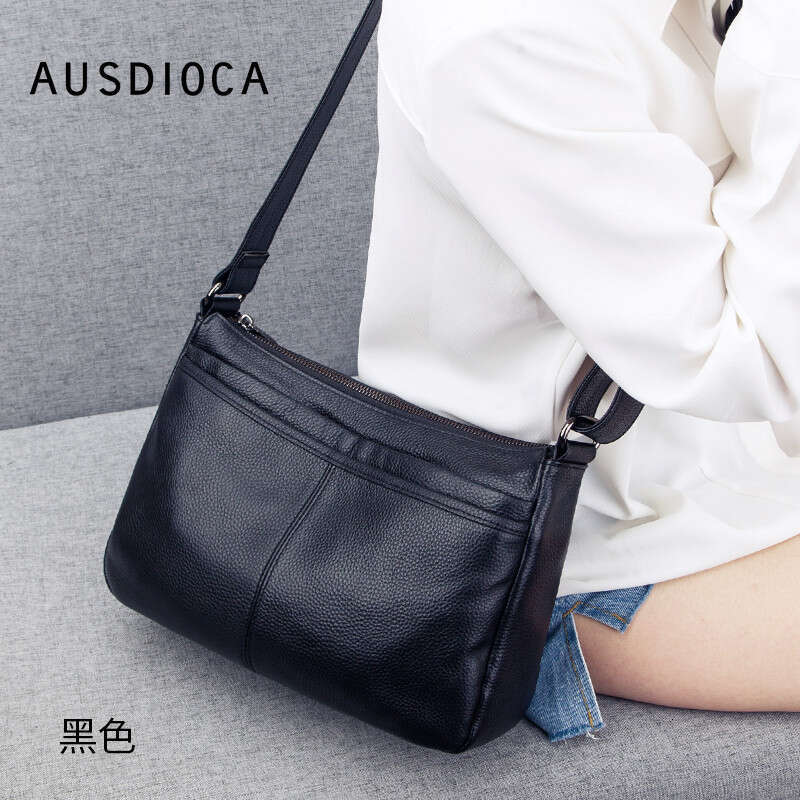 designer bag Luxury bag New Top Layer Cowhide Middle-aged Women's Mom Multi-layer Genuine Leather Crossbody Bag