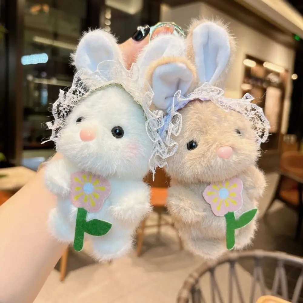 Creative Plush Cartoon Key Chains Soft Rabbit Key Rings Trinket Kawaii Bag Pendant Door KeyXJ250928