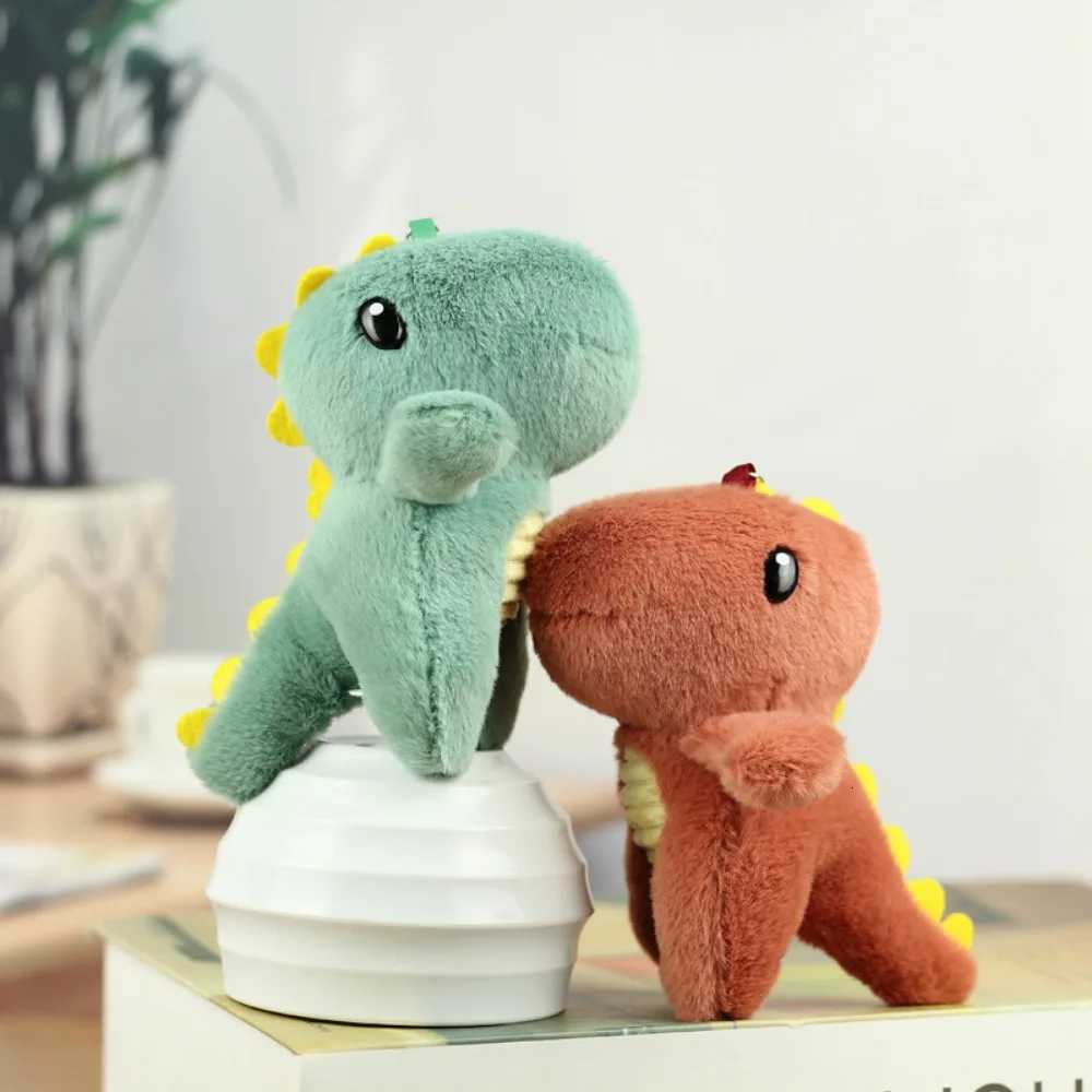 Cute Dinosaur Doll Plush Keychain Toy Backpack Car Hanging Keyring Animal Pendant Decorative Accessories Ornament GiftsXJ250928