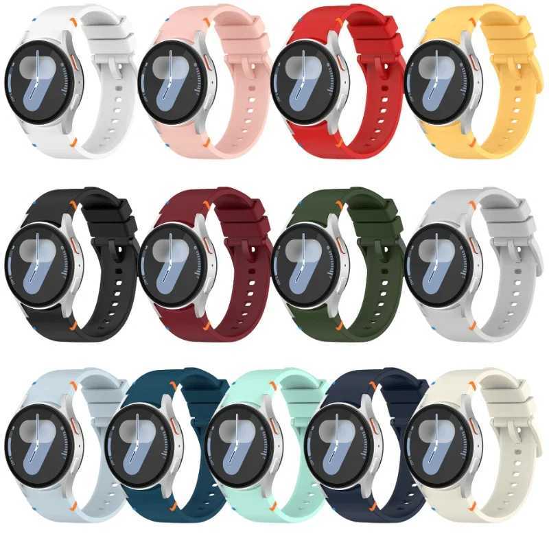 Silicone Strap for Samsung Galaxy Watch7 6 5 4 44mm 40mm Sports Watches Instead of Bracelets for 64 Classic 47mm 46mm 43mm 42mm W250928