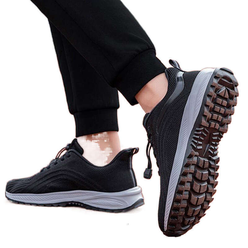 Beijiang Wolf Non-Slip Soft Sole Middle-Aged Men's Sports Casual Breathable Dad Elderly Walking Shoes