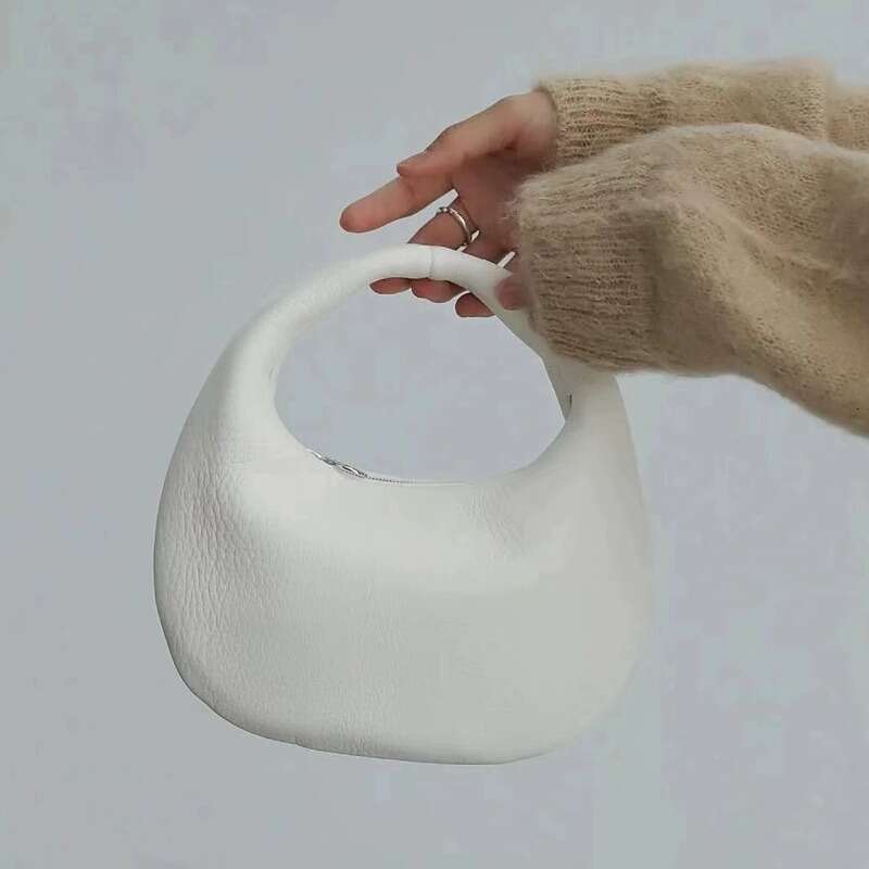 designer bag Luxury bag Aeta Genuine Leather for Women New Trendy Handheld Crescent High-Quality Texture Niche Underarm Bag