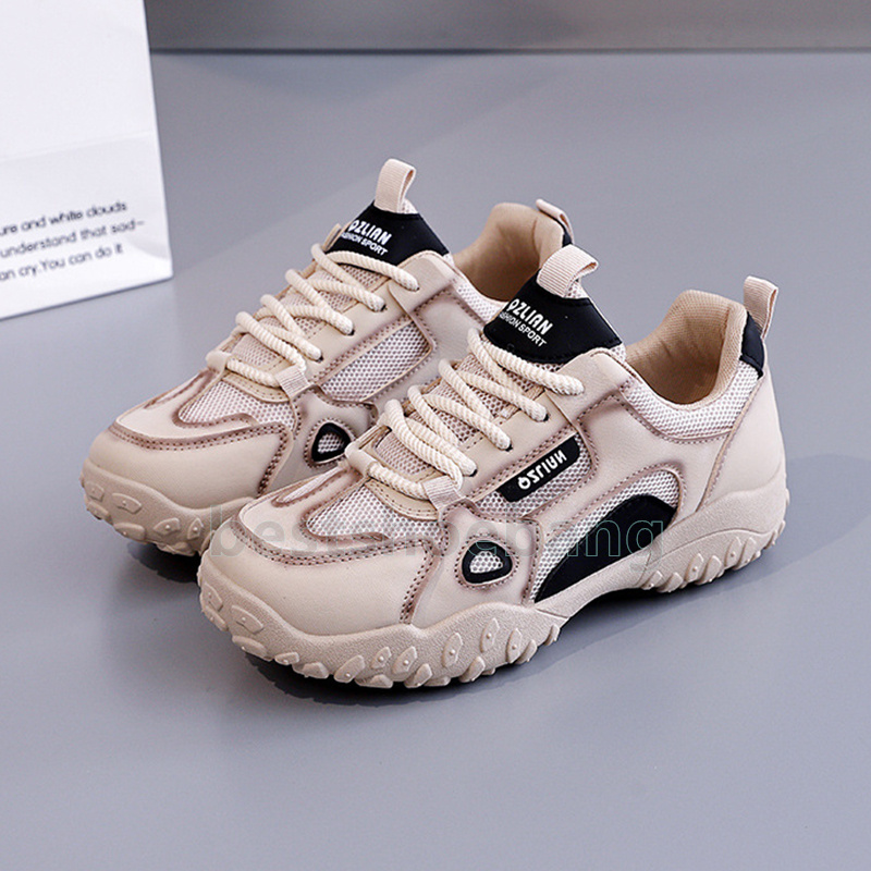 Casual designer shoes Breathable mesh sneakers womens trainers Stylish Versatile hiking Anti-Slip outdoor sports shoes Size 35-40