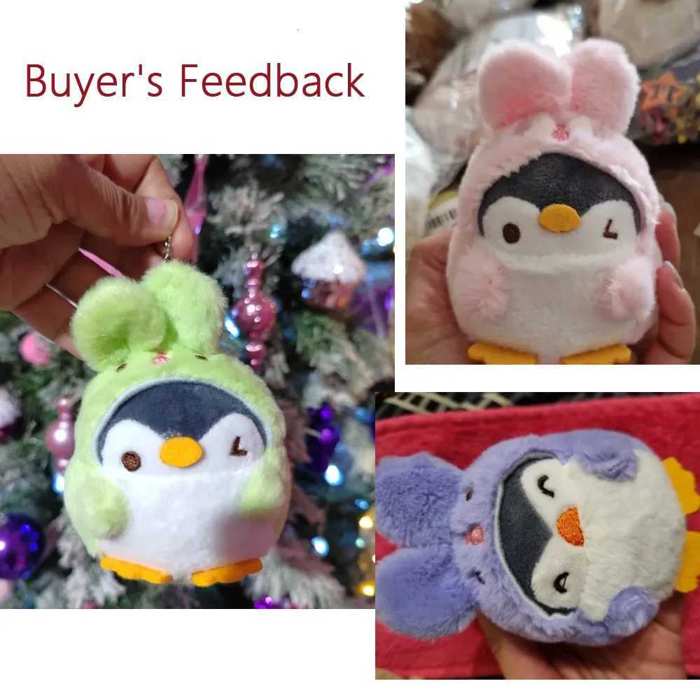 10cm12cm Cute Penguin Plush Toy Small Cartoon Backpack Doll Plush Pendant Mini Penguin Stuffed Animals Penguin Doll KeychainXJ250928