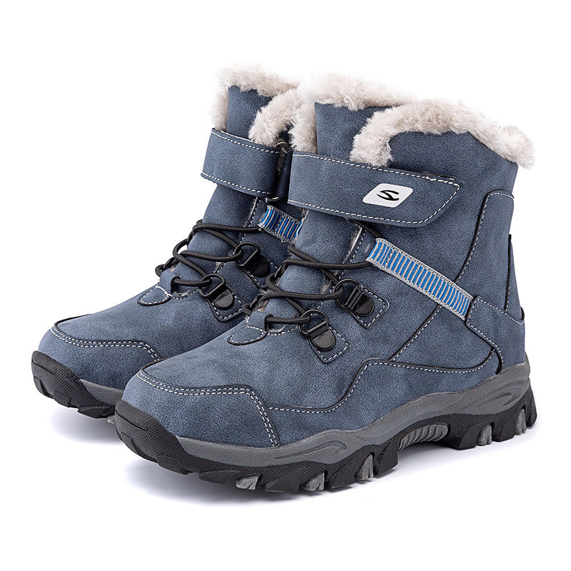 Autumn New Children's Shoes Women's Martin Boots Cold proof Fashion Boots Anti slip Large Children's Shoes Versatile Snow Boots Designe