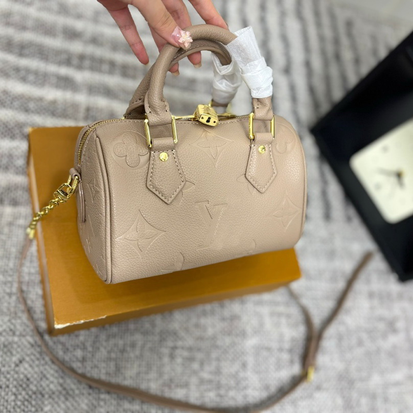 New Arrive Top Quality Speedyss Bags Womens Crossbody Shoulder Bag Original Designer Handbag Mirror Quality Leather Chain Bags Mini Pillow Bag Wallet Tote 20CM