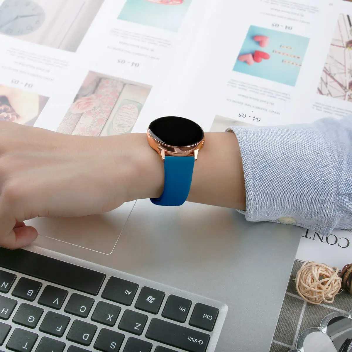 20mm 22mm Silicone band For Amazfit GTS 322eGTS2 MiniGTR 42mm47mmbipGTR 3 Pro22e Sport Bracelet For HUAWEI Watch strap W250928