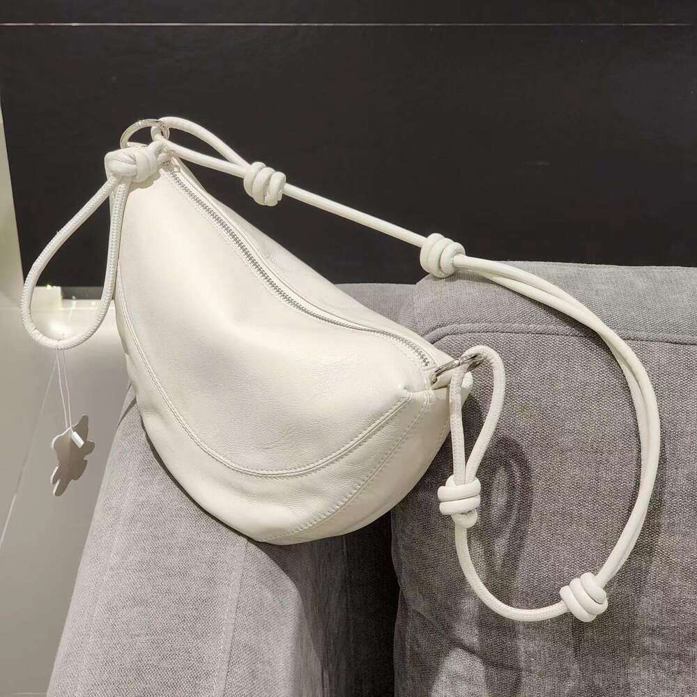 designer bag Luxury bag Soft Sheepskin Crescent for Women New Genuine Leather Casual Crossbody Dumpling Versatile Shoulder Bag