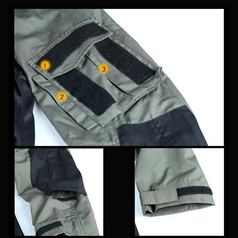 Outdoor Tactical Hiking TShirts Men Trousers Combat CP Camouflage Long Sleeve Hunting Climbing Shirt Cotton Sport Clothes W250928