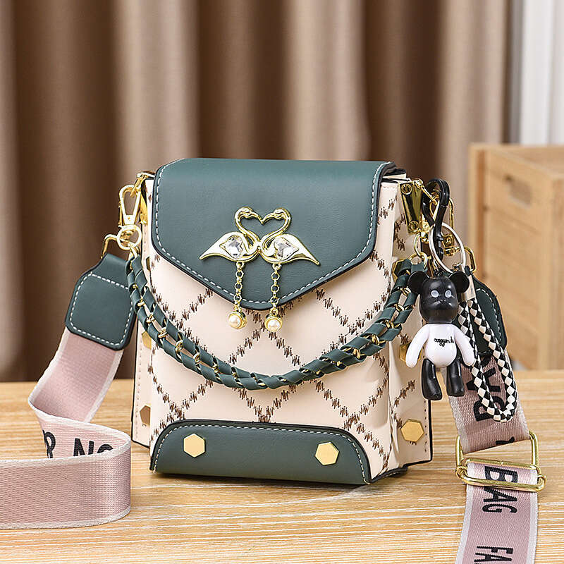 2025 New Fashion Versatile Single Shoulder Handbag Crossbody Emperor Rhino Trendy Women's Small Bag Summer Niche