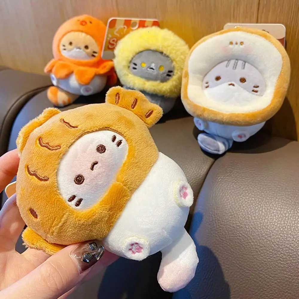 Cute Plush Kitten Keychain Creative Fashion Doll Backpack Car Key Decoration Pendant GiftXJ250928