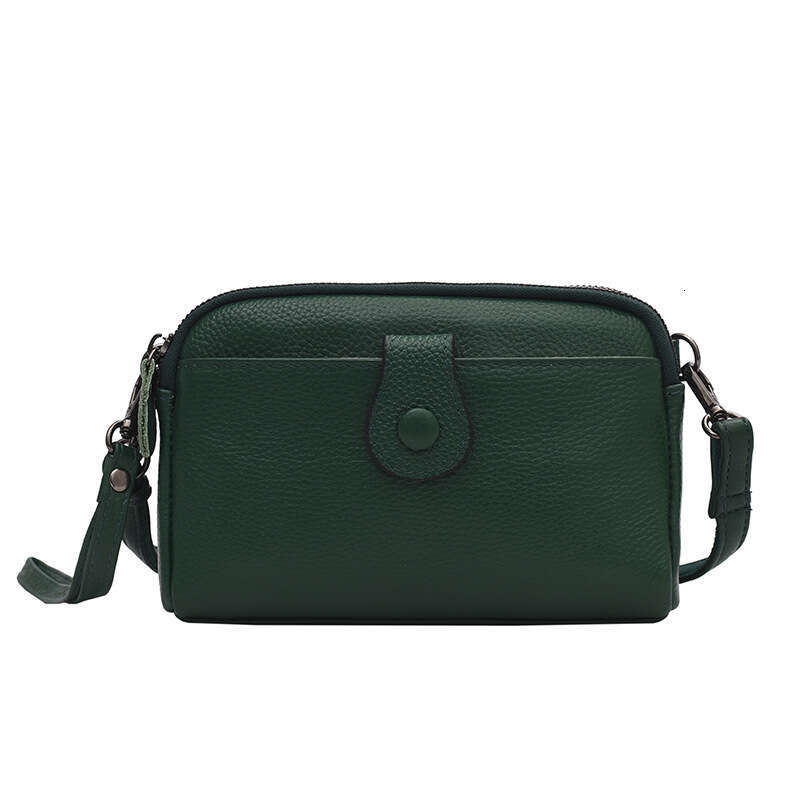 designer bag Luxury bag New Top Layer Cowhide for Women, Single Shoulder Crossbody Handheld Small Genuine Leather Women's Bag, Korean Fashion Pho