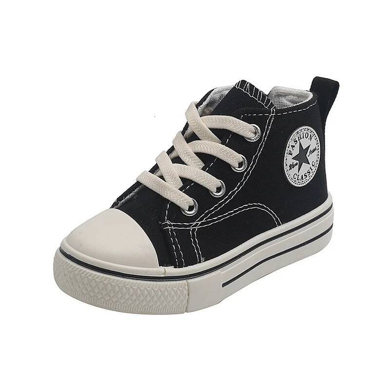 Children's Canvas Shoes Designer With Soft Soles Comfortable And Casual Luxurious Breathable Board For Boys Girls Autumn New