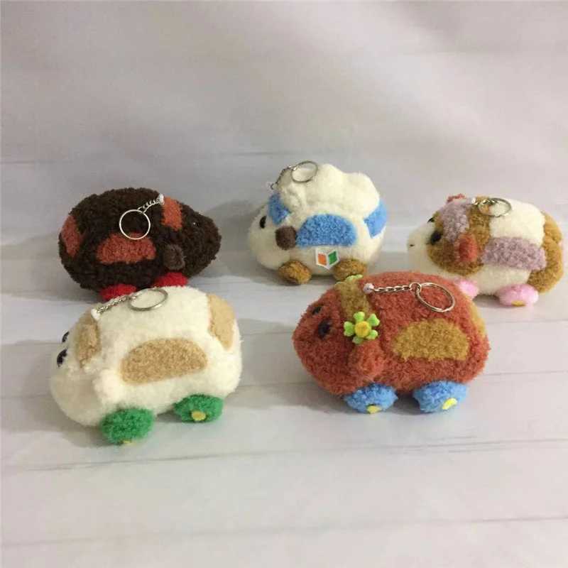 Cute PUI Plush Toy Bag Pendant Japan Anime Guinea Pig Stuffed Animal Plushie Figure Soft Keychain Doll Keyring Birthday GiftXJ250928