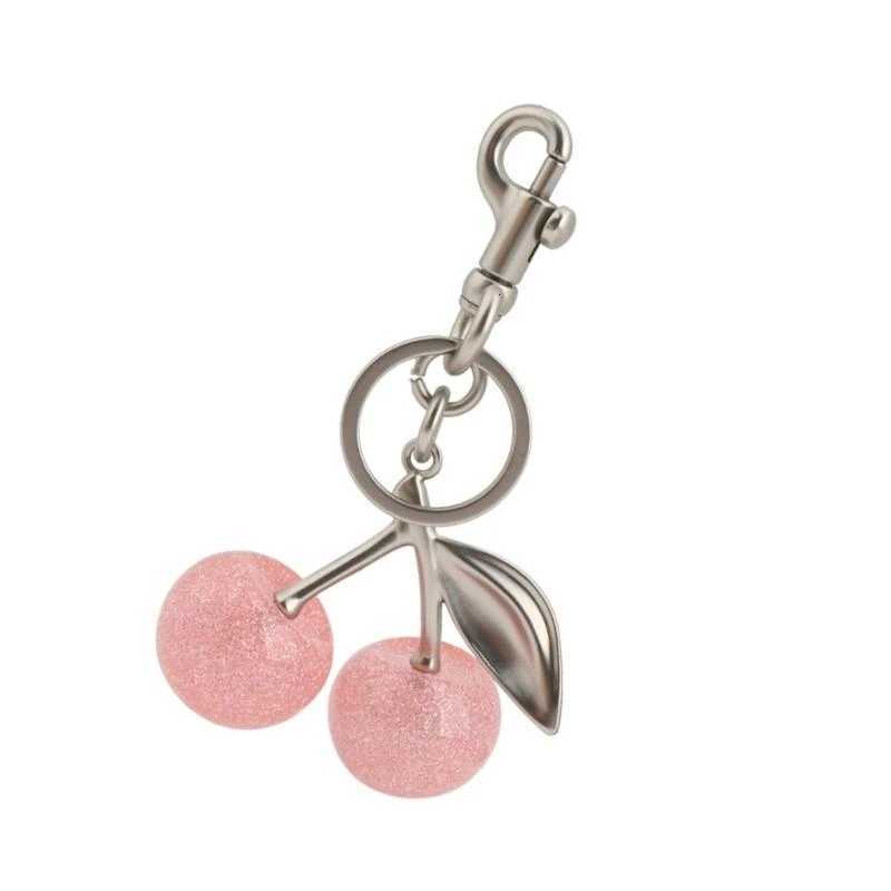 Luxury Crystal Cherrys Bag Charm Portable Alloy Keychain for Fashion Enthusiasts C71A Y250928as