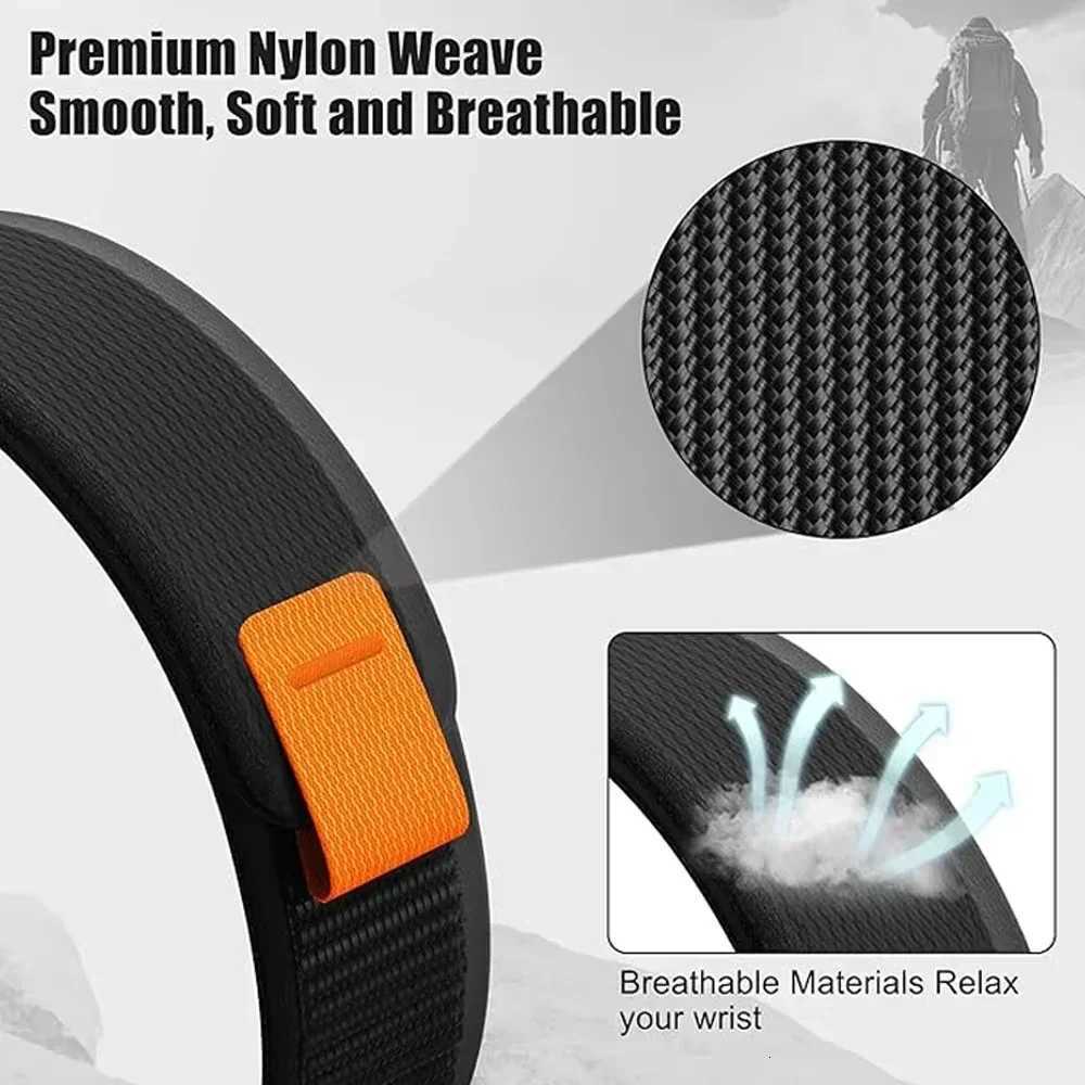 22mm 20mm Nylon Loop Strap for Samsung Galaxy Watch 7 6 5 4 3Garmin 970 Bracelet Correa Band for Huawei Watch 5 GT54 Pro 46mm W250928