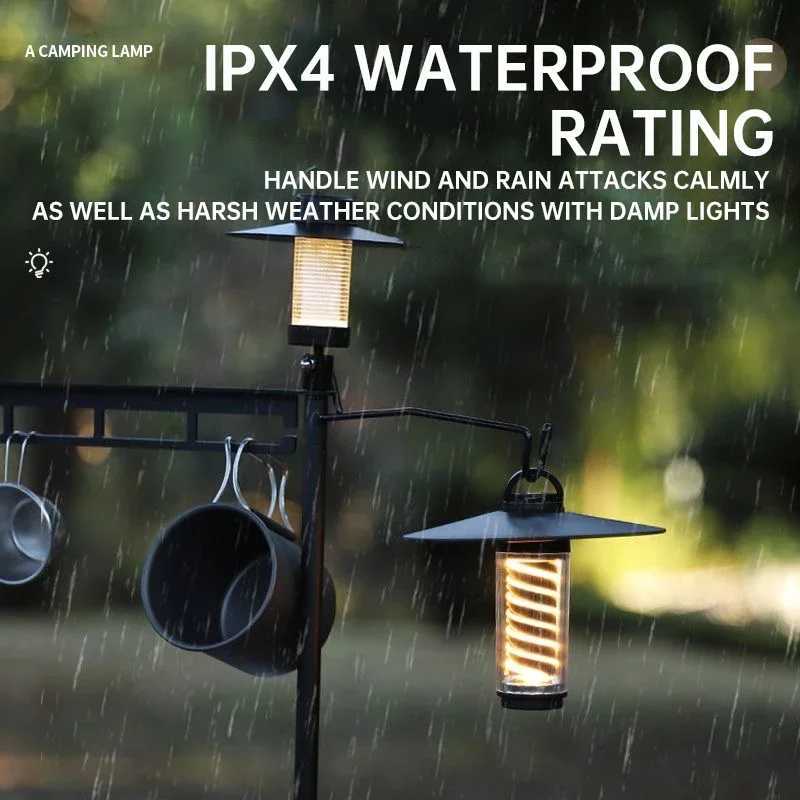 Multiform Combination Waterproof Camping Stand Light Outdoor Portable Ultralonglife LED Light Handheld Tent Hanging Light C250928