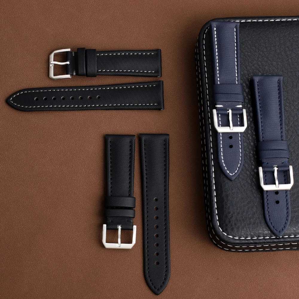 18mm 19mm 20mm 21mm 22mm Sailcloth StrAPs forSeiko Divers WATCHes Men Women Quick Release Waterproof WATCH Band W250928