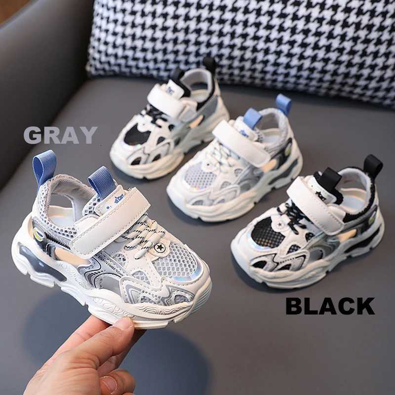 Oulylan 2025 Summer Beach Shoes Boys Girls Fashion Sports Sandals Classic Cut-outs Sneakers Casual Mesh Breathable Sandal Z250723-1