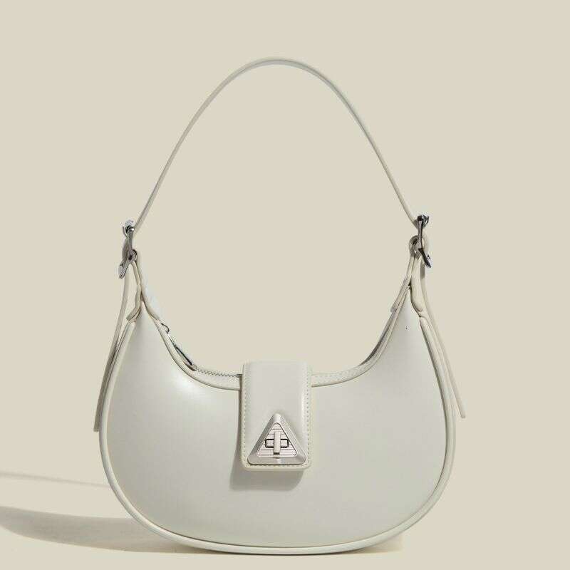 French Niche Texture Crescent Bag Spring And Summer New High-end Sense Of Underarm Bag, Light Items