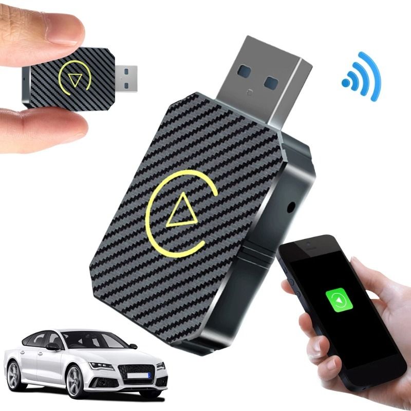 Adattatore Wireless Per Auto Android Carplay Dongle Per Auto USB Plug Play Carp…