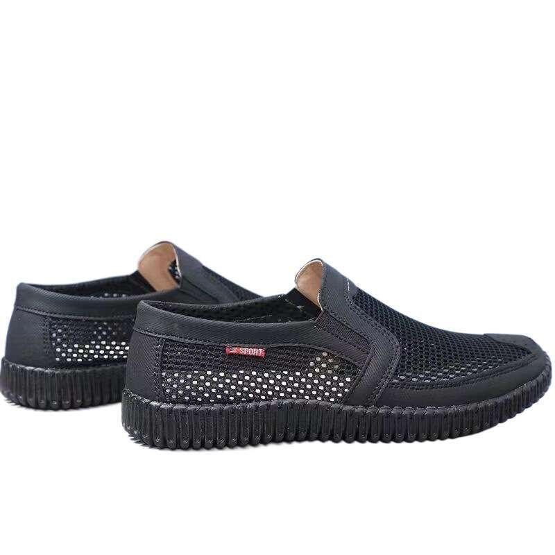 Beijiang Wolf Breathable Beijing Cloth Shoes Dad Summer Wear-resistant Non-slip Mesh Hollow Men's