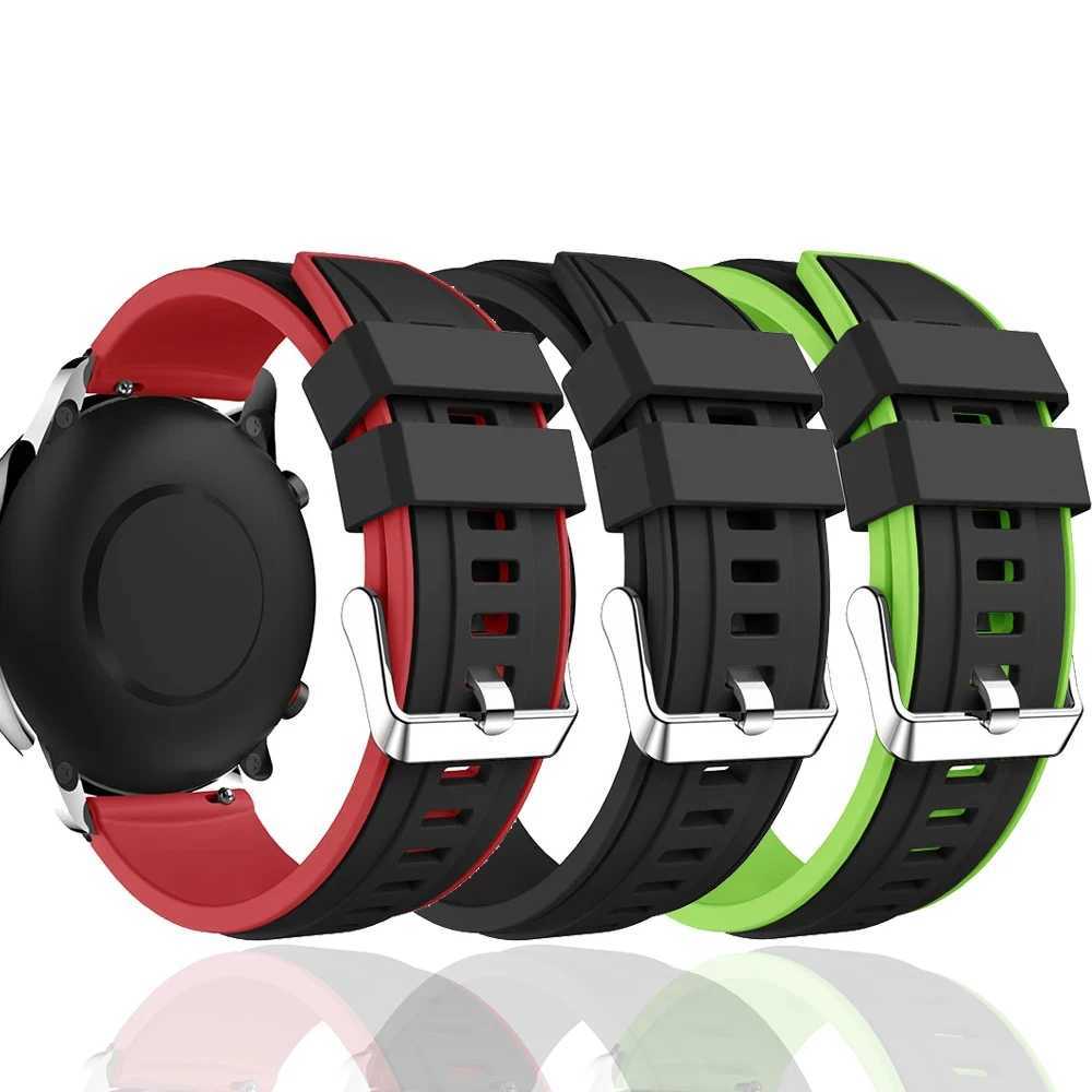 Silicone 22 20mm Watch Strap for HUAWEI WATCH GT 4 Pro 46mm Band GT 3 SE 2 42mm HONOR Magic Watch4 GS 3 Pro Replacement Bracelet W250928