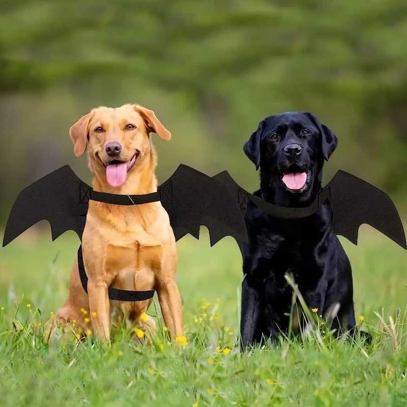 Halloween Bat Wings Pet Ornament Clothes Creative Cats and Dogs Small Dog Clothes Felt Halloween Double Wings X250928