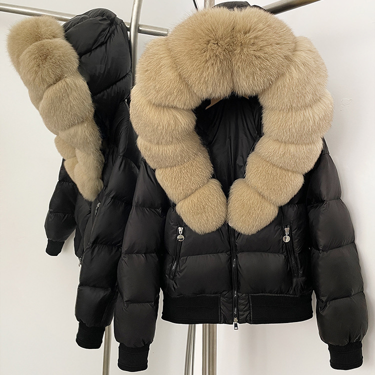 Warm Womens Padded Winter Coat - Fashionable Mountaineering Jacket with Durable Duck Down Insulation