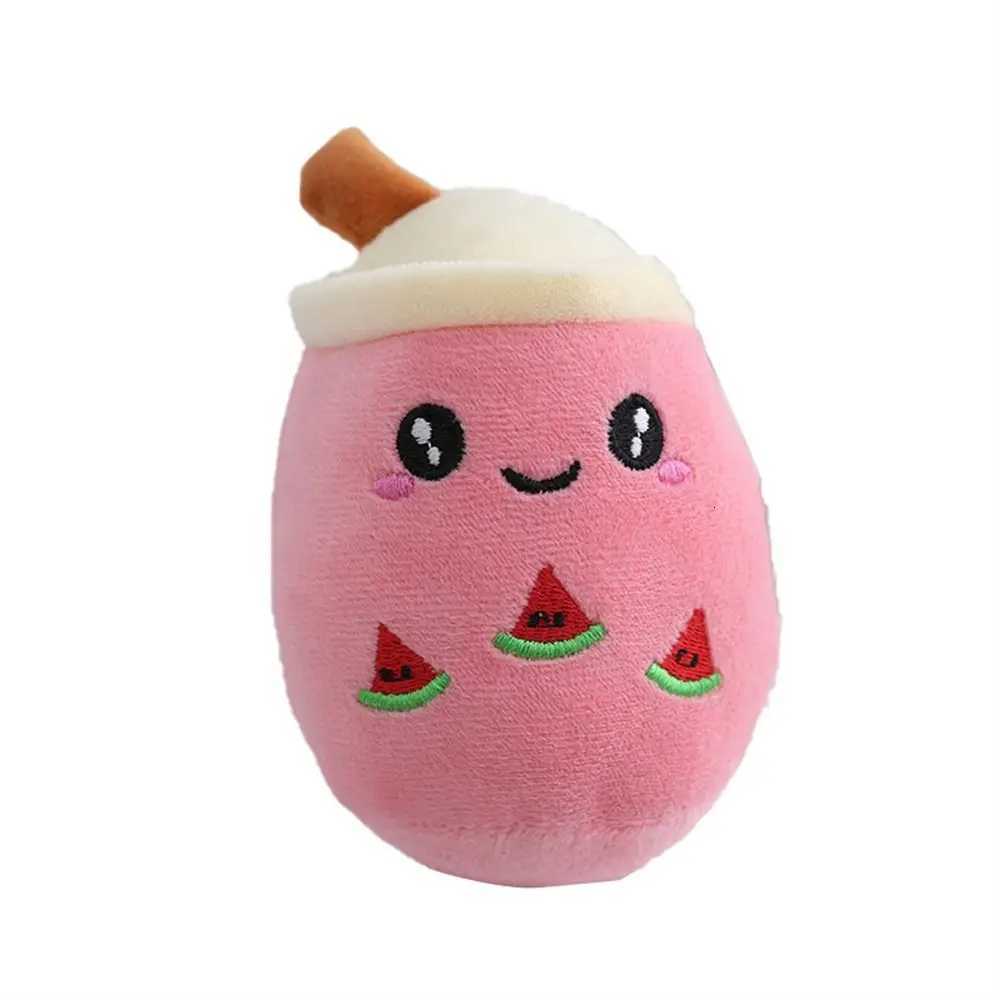 Best Gift Plush Doll Bubble Tea Keychain Fruit Tea Keyholder Milk Tea Keyring Cartoon Soft Boba Doll Plush Toys Birthday GiftsXJ250928