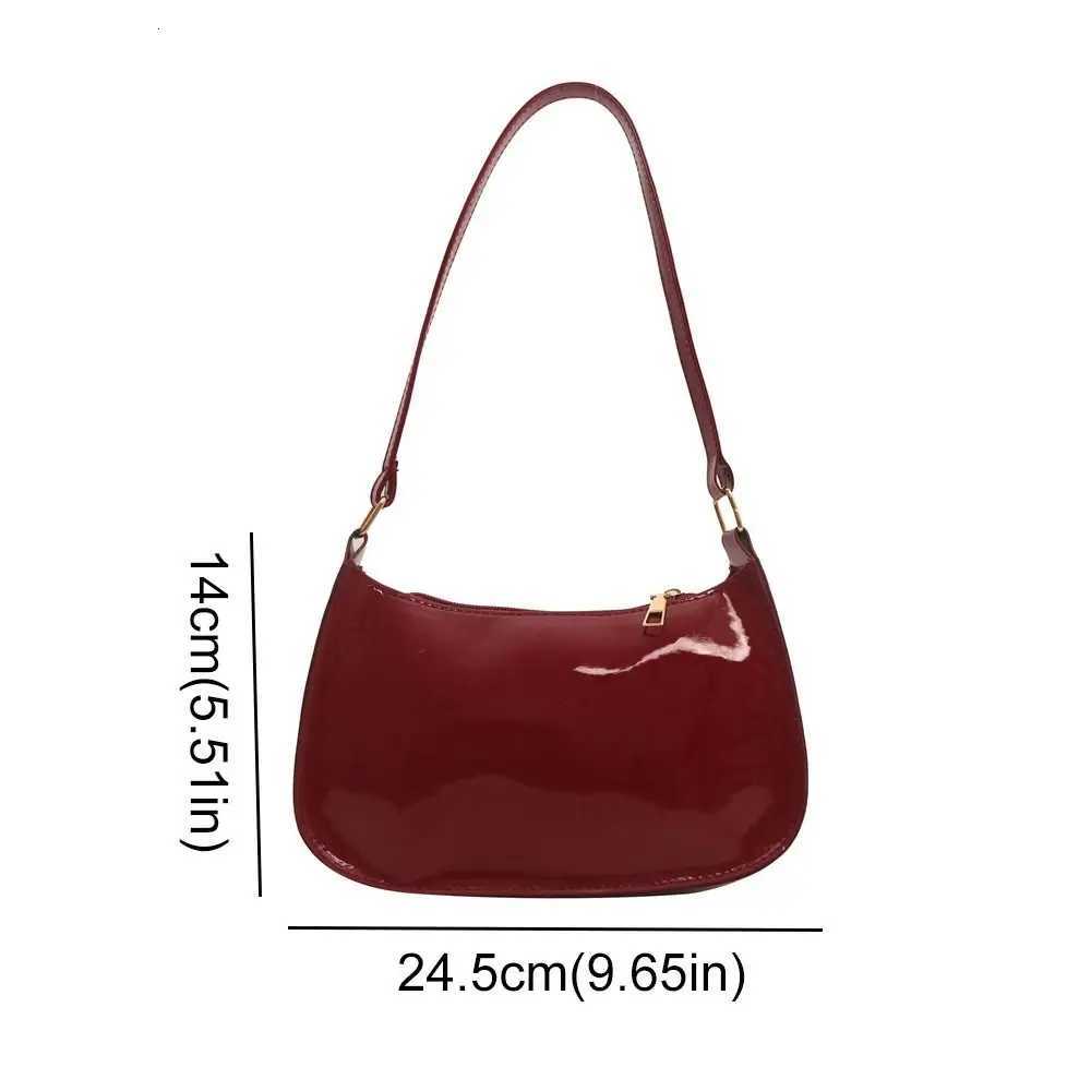 Casual New Design Womens Shoulder Bag Leather Sweet Solid Color Armpit Bag Gentle Luxury Small Handbag Women Z250928