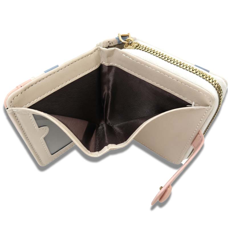 Wallets Cute Cartoon Bear Pattern Wallet for Women, Minimalist Small Multi - slot Purse with Easy Storage, Fashionable Compact Card Holder 086