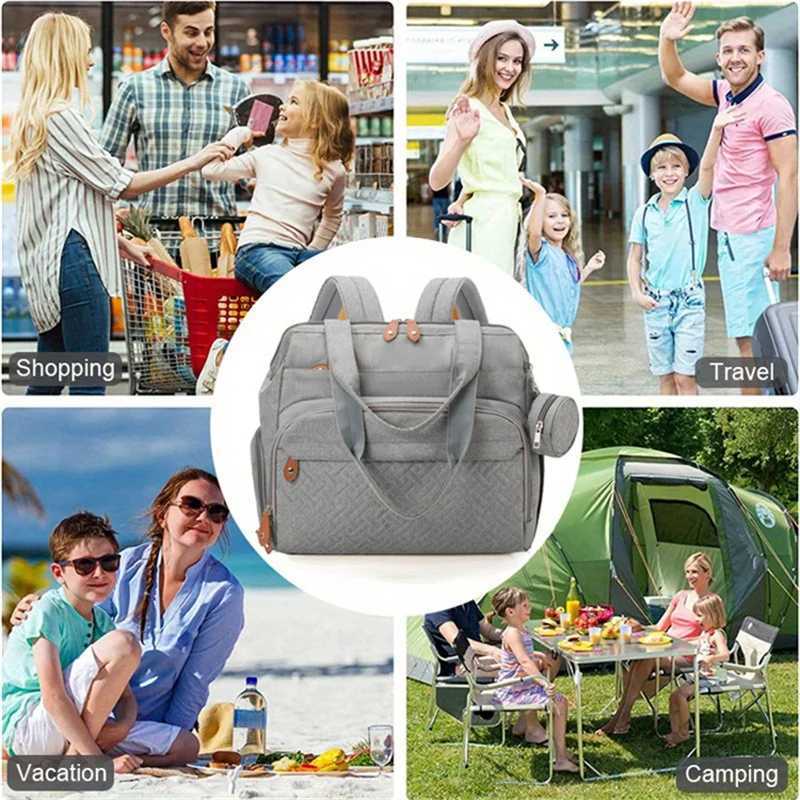 Mommy Bag Large Capaci Multifunctional Backpack Baby Stuff Nursing Bag Diaper Bag for Newborn Outdoor Travel Materni BagXJ250928