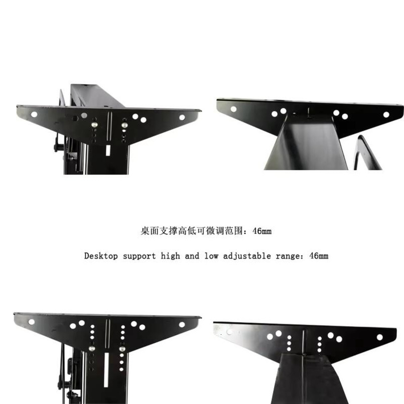 Legs Table Frame Camping Lift Folding RV Special Double-Legged Double-Folding Iron