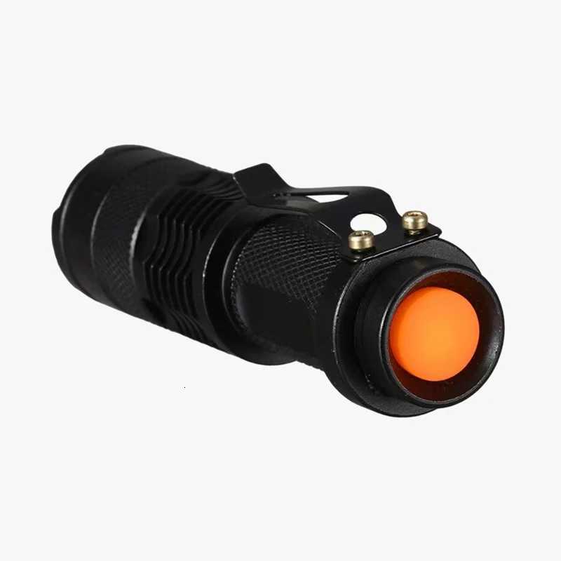 Mini Flashlight LED Flashlight 3 Modes Adjustable Handheld Tactical Flashlight for Camping Hiking Outdoor Work D2509281