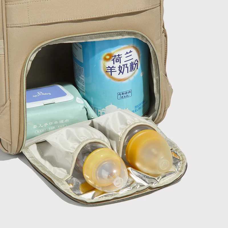 Large Capaci Fashion Mommy Bag Materni Nappy Diaper Bags Travel Backpack Nursing Bag for Baby Care Womens BagXJ250928