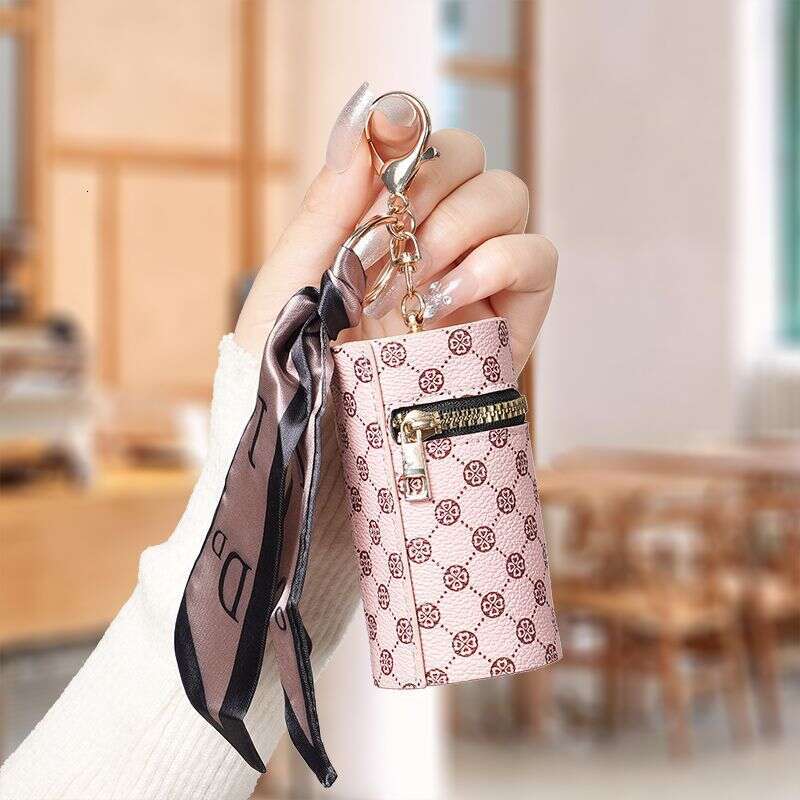 Coin Purse Earphone Mini Keychain Bucket Lipstick Bag Simple Pendant Now