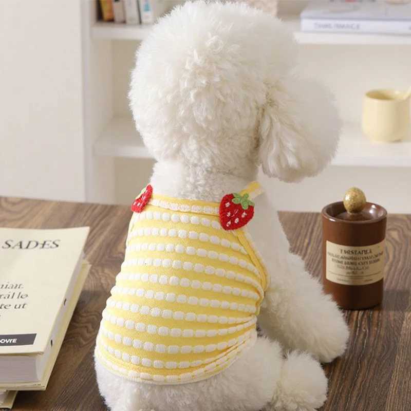 Fashion Dog Vest Suspender Dog Vest Chihuahua Bichon Breathable Thin Shirt Puppy Cat Casual Shirt Summer Pet Costume X250928