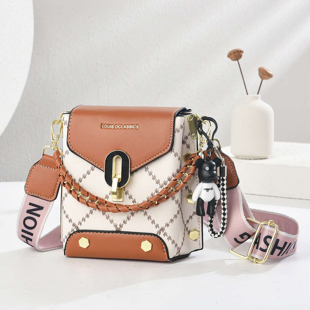Korean Style Simple Fashion Trendy Mini Phone Summer New Versatile Small Square Single Shoulder Crossbody Bag