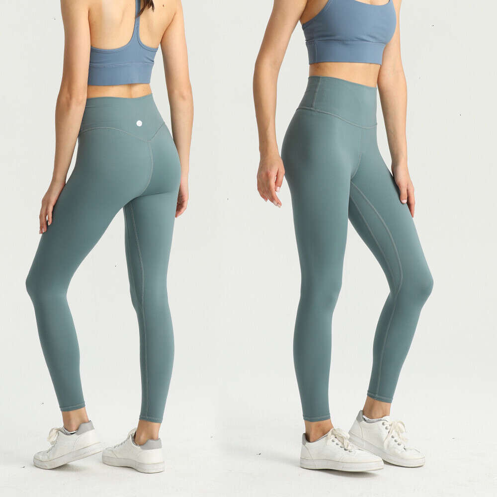 New High Waist Yoga luluity lemonion sets Leggings Women luluity lemonion pants Soft luluity lemonion leggings T-shaped Sports Pants Training Lady legging