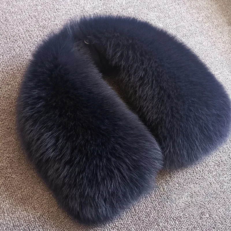 Real Fox Fur Scarf Women Keep Warm Natural Fur Scarf Women Large Fur Collar Coat Fur Collar Scarves Fox Fur Scarves For Ladies 250928