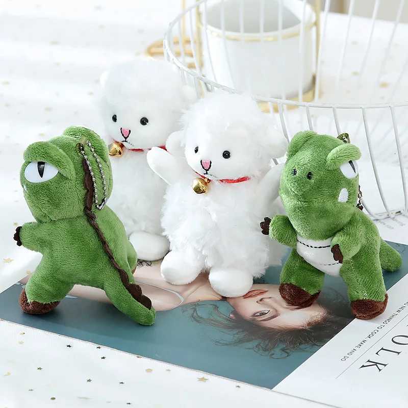 Popular Plush Cute Cartoon Dinosaur Doll Bag Pendant Trendy Keychain Pendant Fun Creative Festival Gift Accessories DecorationXJ250928