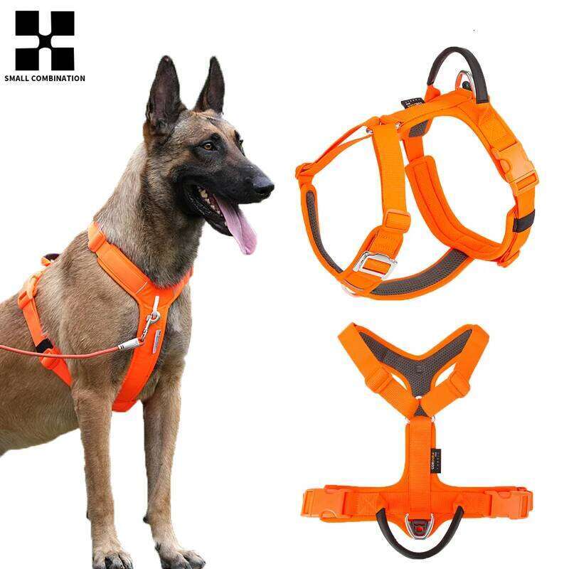 designer brand Pet No Pull Reflective Harness for Small Medium Large Dog Vest Adjustable Breathable Outdoor Travel dog accessories