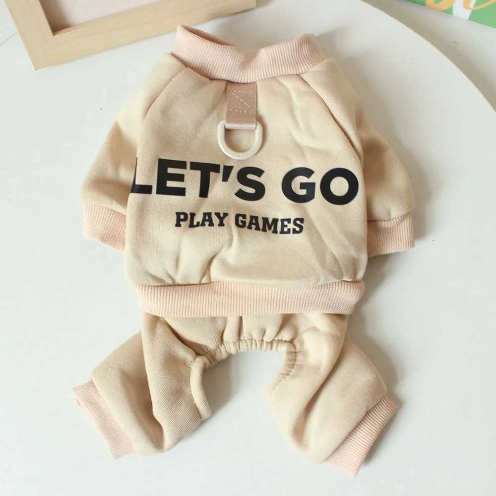 Winter Sport Dog Hoodies 4 Legs Jumpsuit for Small Dogs and Cats Fashion Pet Cat Puppy Sweatshirt Doggy Onesie Warm Pet Clothing X250928