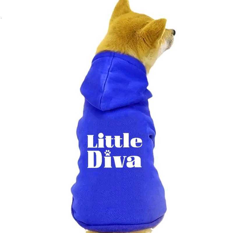 Pet Clothes for Dog Cat Puppy Hoodies Coat Little Diva Sweatshirt Dog Outfits for Small Medium Dog Cat X250928
