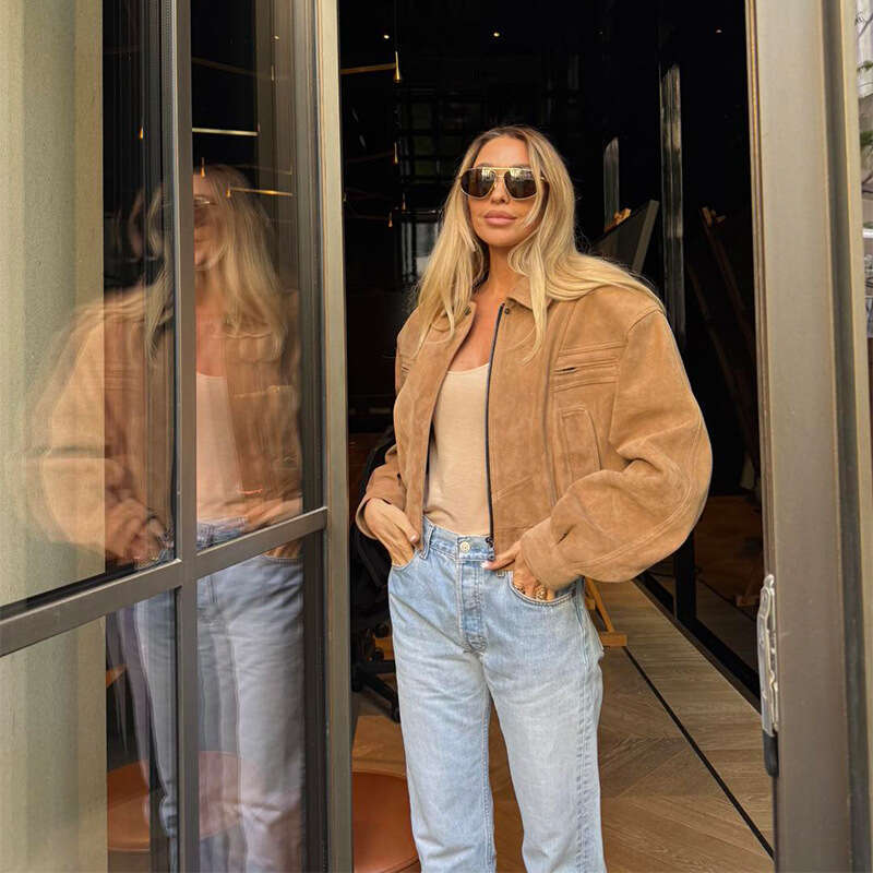 Fashionable Short Coat 2025 Women's Spring and Autumn New American Street Style